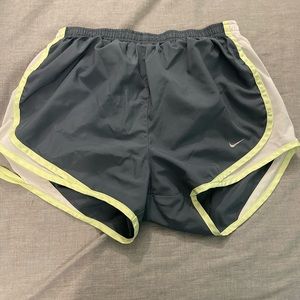 Nike shorts grey and yellow